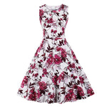 Vintage robe fleurie année 40