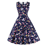 Vintage robe fleurie année 40